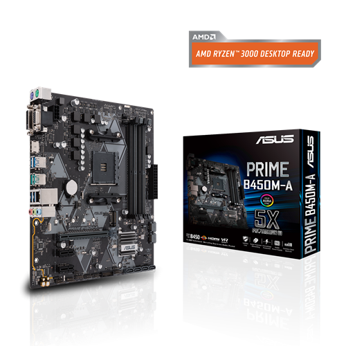 Asus PRIME B450M-A AMD AM4 Motherboard