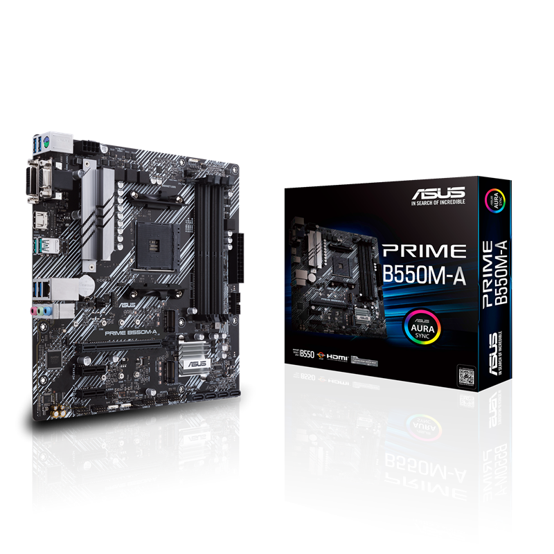 ASUS PRIME B550M-A AMD AM4 MOTHERBOARD