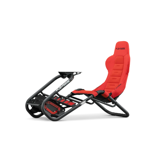 Playseat Trophy Sim Racing Cockpit | High Performance Racing Simulator Cockpit | Supports Direct Drive | Compatible with All Steering Wheels & Red