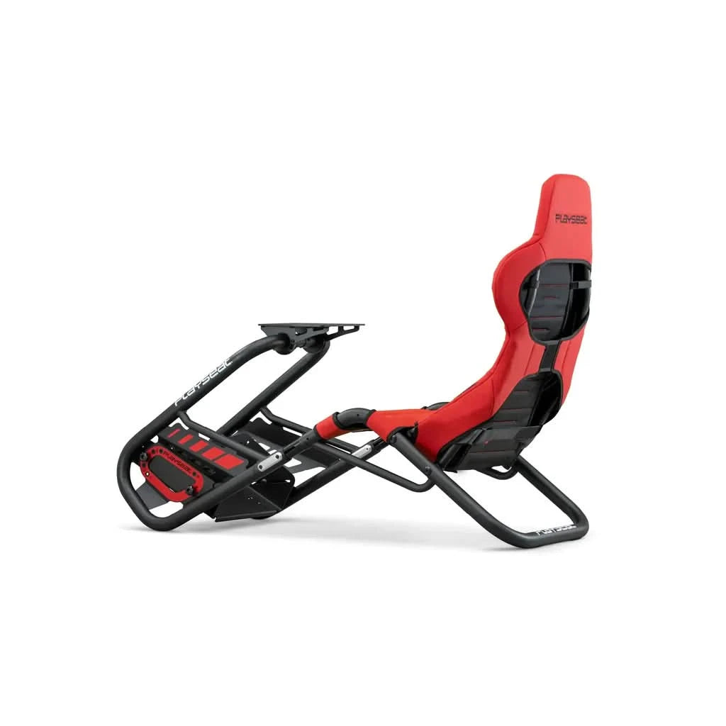 Playseat Trophy Sim Racing Cockpit | High Performance Racing Simulator Cockpit | Supports Direct Drive | Compatible with All Steering Wheels & Red