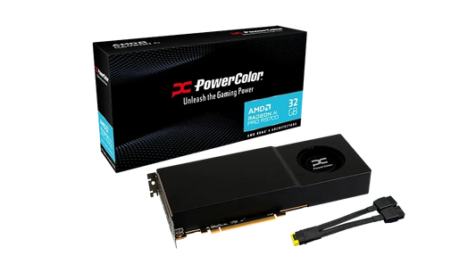 PowerColor Radeon AI PRO R9700 32GB GDDR6 Professional AI Graphics Card