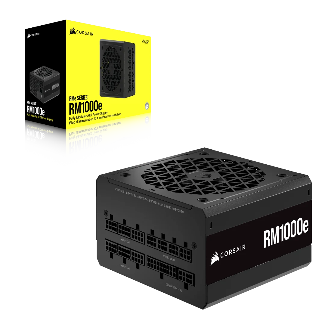 CORSAIR 1000W RM1000E 80 PLUS GOLD FULLY MODULAR GOLD ATX 3.0 SMPS
