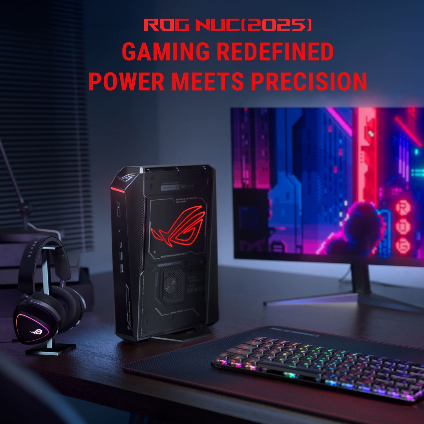 ASUS ROG NUC (2025) with Intel Core Ultra 9 275HX NUC15JNK