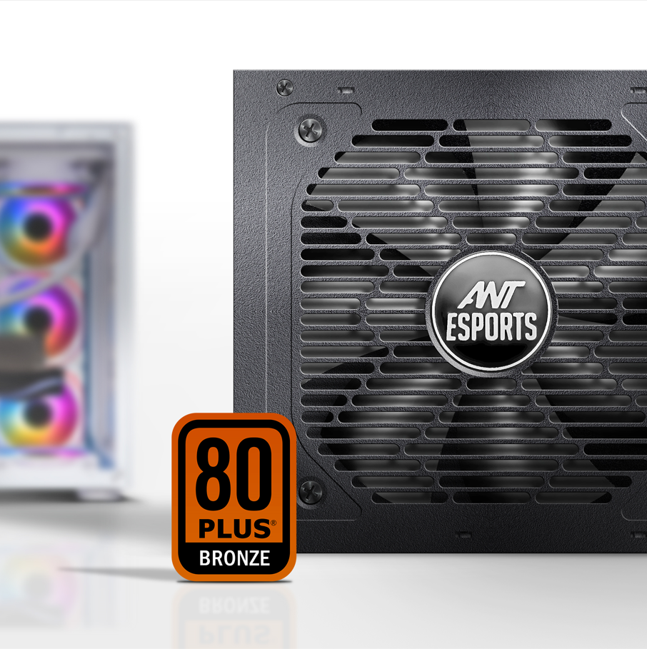 ANT ESPORTS RX550 80 PLUS BRONZE POWER SUPPLY