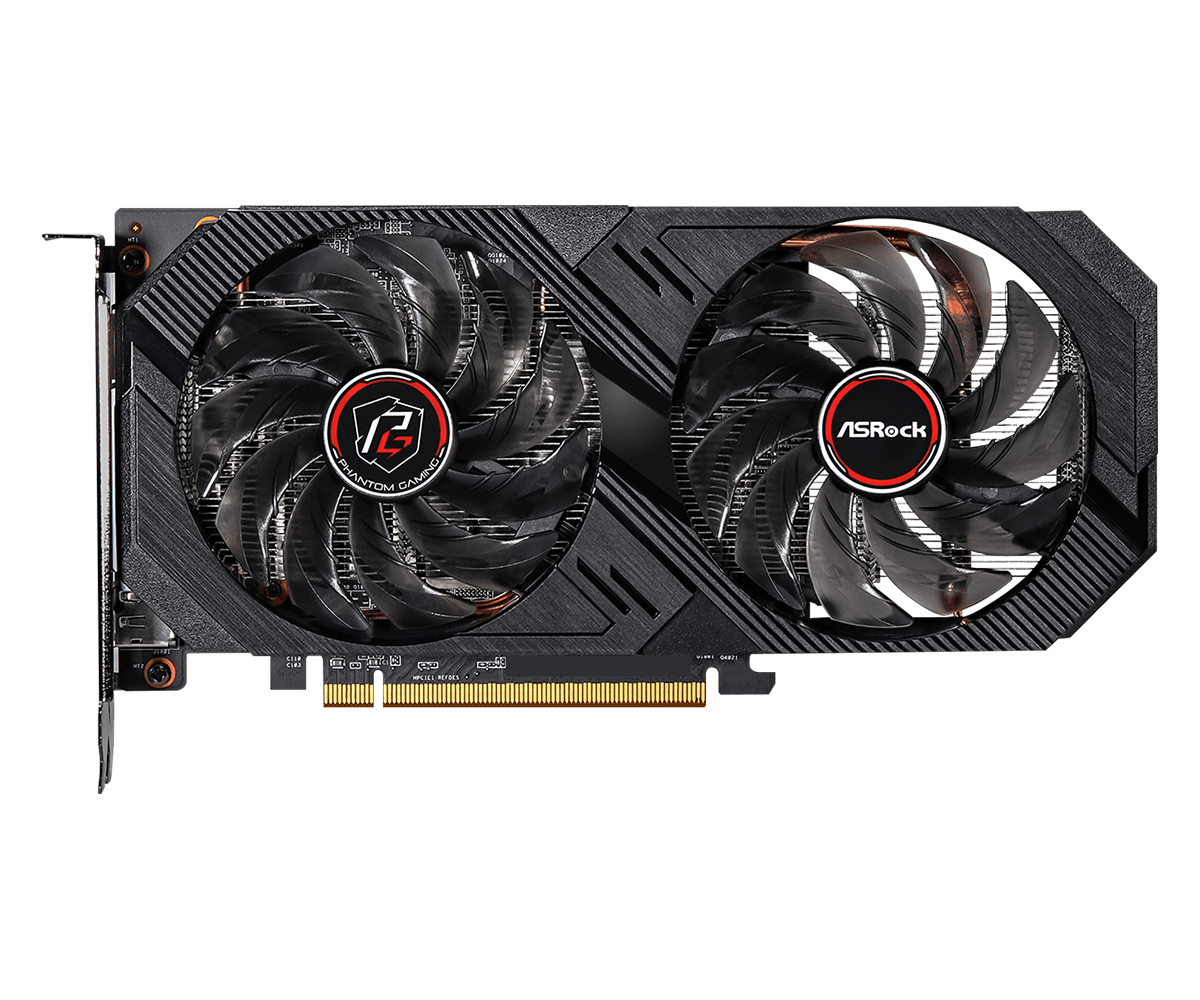 ASROCK RX 6500 XT PHANTOM GAMING OC 8GB GRAPHICS CARD