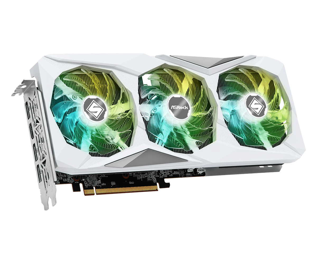 ASROCK RX 7600 STEEL LEGEND OC 8GB GRAPHICS CARD