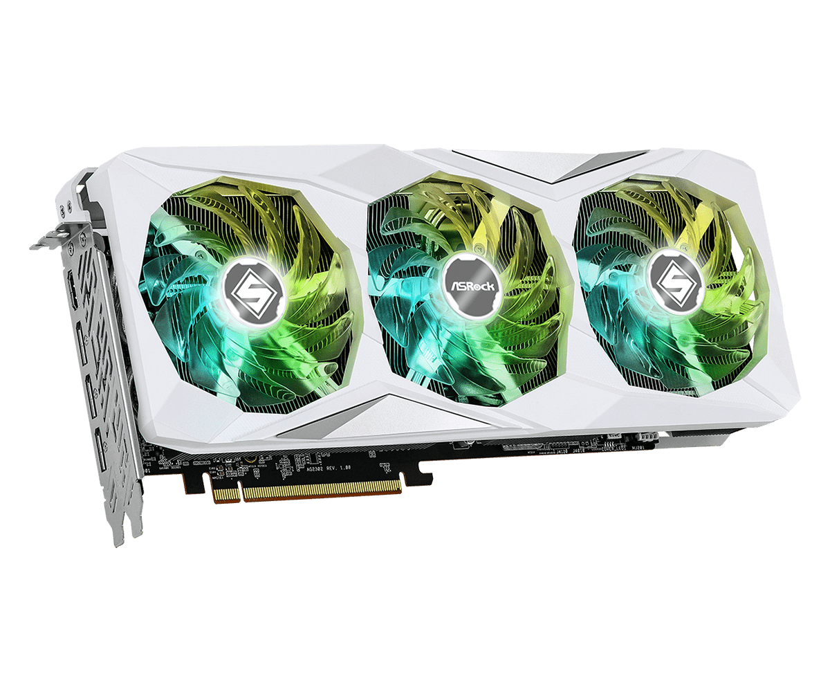ASROCK RADEON RX 7700 XT STEEL LEGEND 12GB OC GRAPHICS CARD