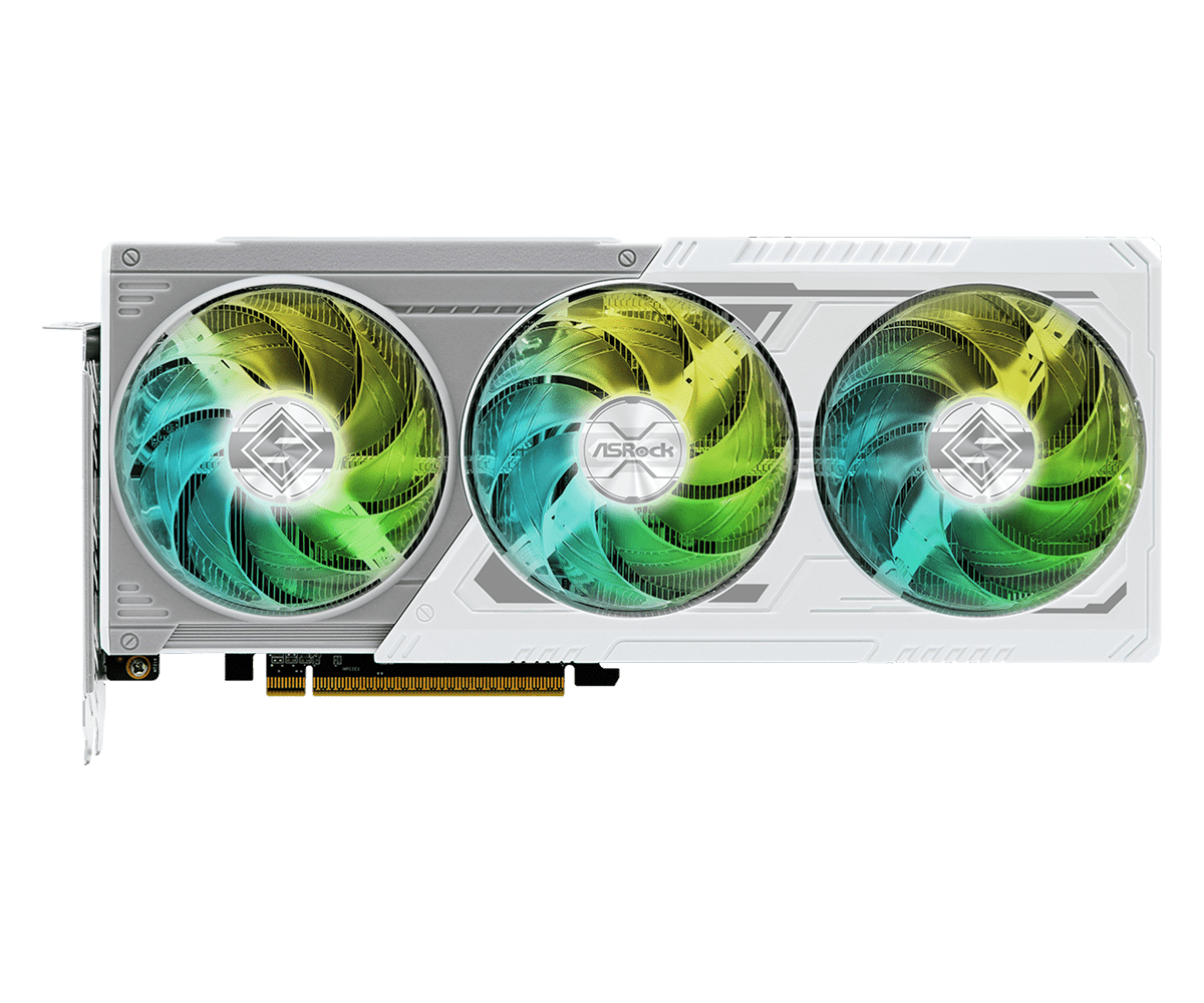 ASROCK AMD RADEON RX 9060 XT STEEL LEGEND 16GB OC GRAPHIC CARD
