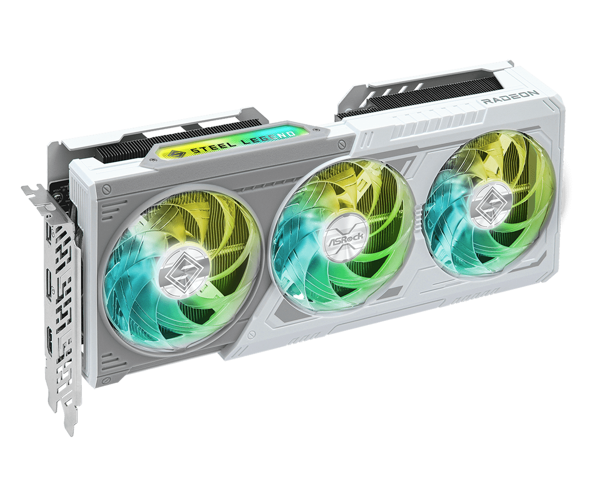 ASROCK AMD RADEON RX 9060 XT STEEL LEGEND 8GB OC