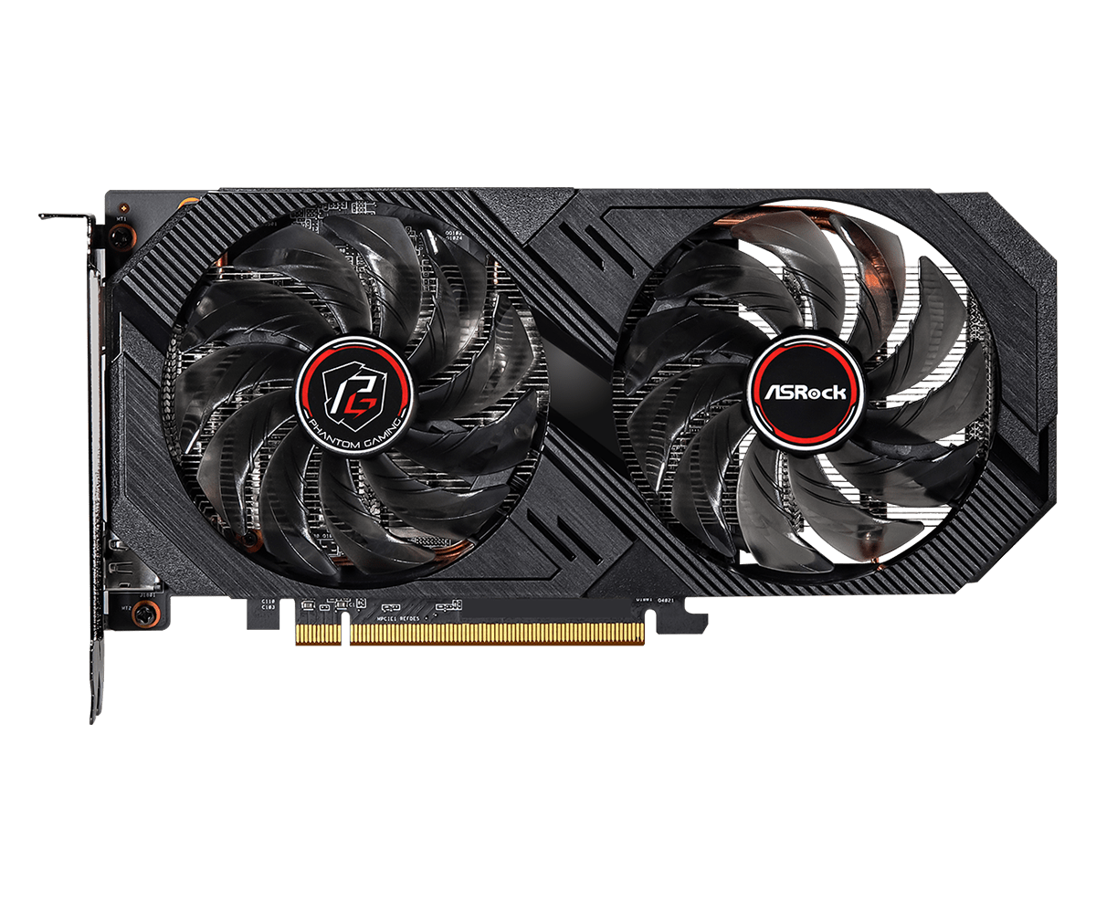 ASROCK RX 6500 XT PHANTOM GAMING D OC 4GB GAMING GRAPHICS CARD