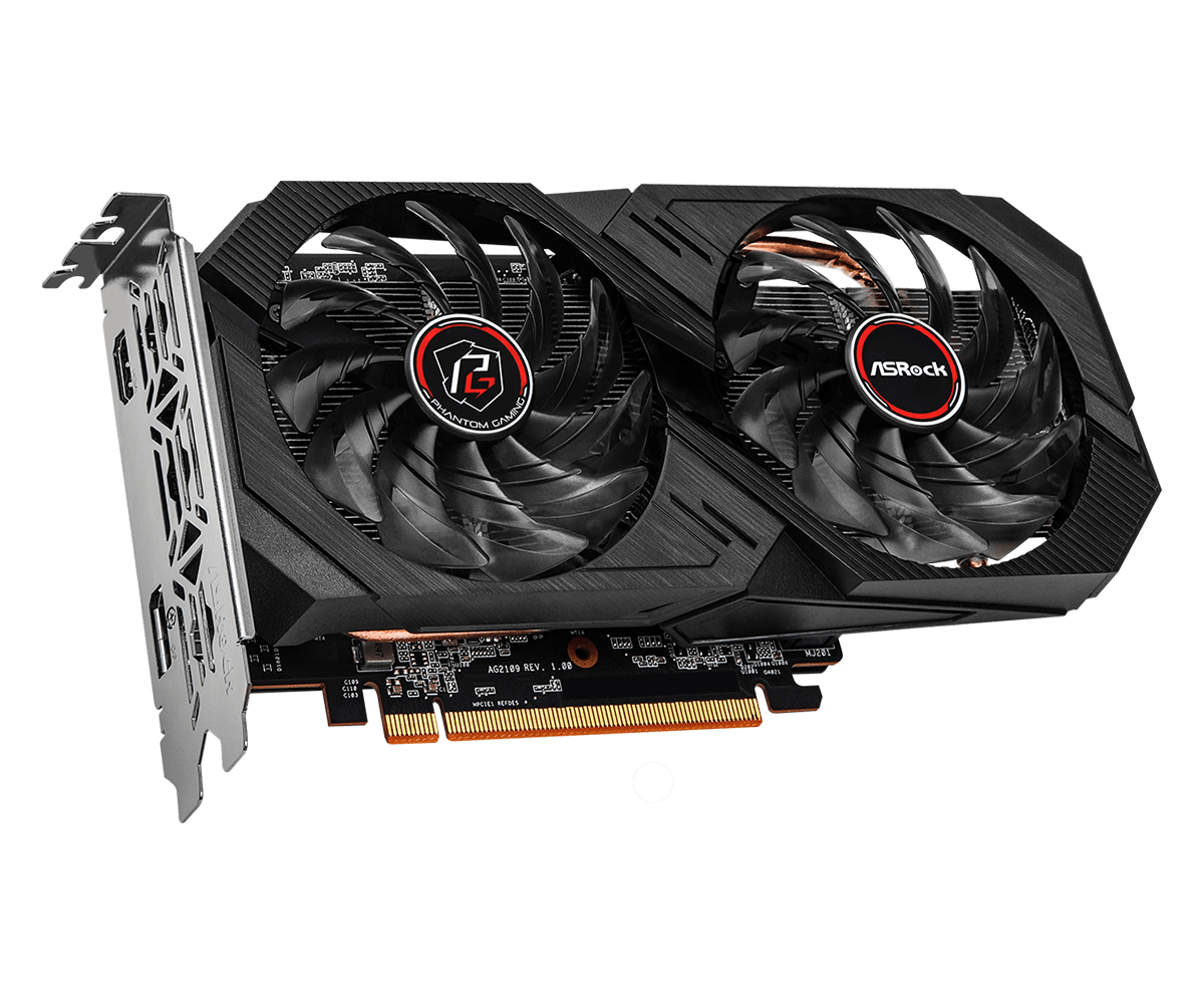 ASROCK RX 6500 XT PHANTOM GAMING D OC 4GB GAMING GRAPHICS CARD