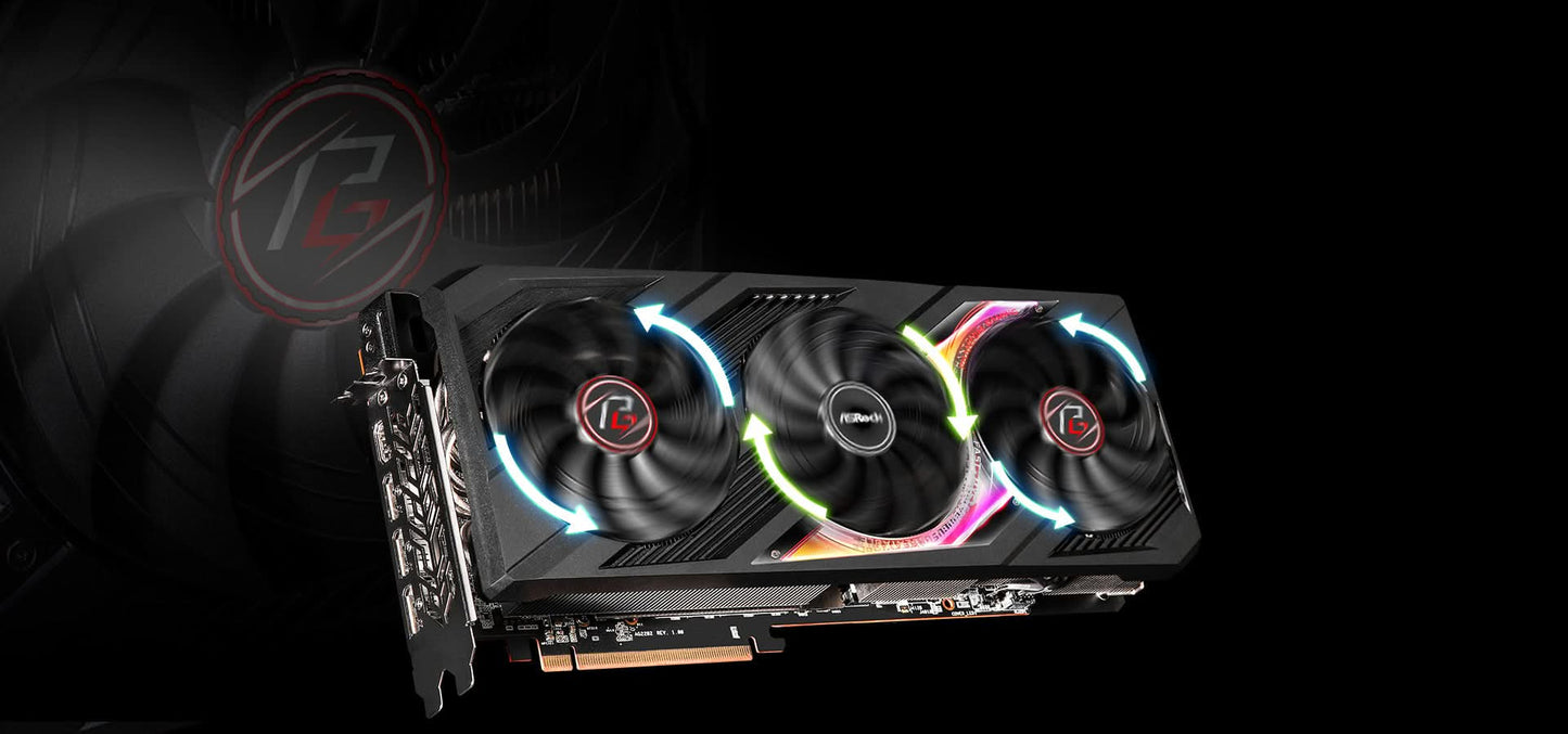 ASROCK AMD RADEON RX7900XTX 24GB PHANTOM GAMING OC GRAPHIC CARD
