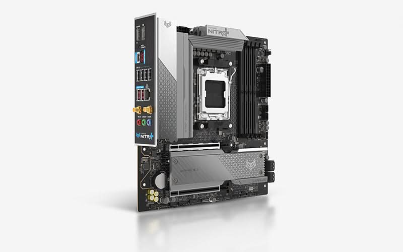 SAPPHIRE NITRO Plus B850M DDR5, AM5, Micro-ATX Motherboard