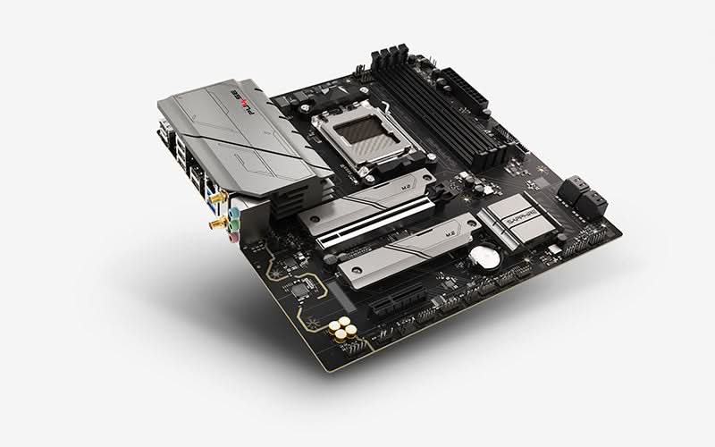 SAPPHIRE PULSE B850M WIFI DDR5, AM5, Micro-ATX Motherboard