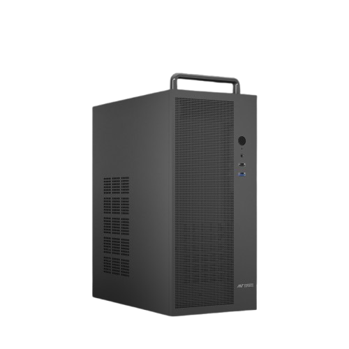Ant Esports SI10 Mid Tower (M-ATX,M-ITX) Black Cabinet 3x120mm Fans