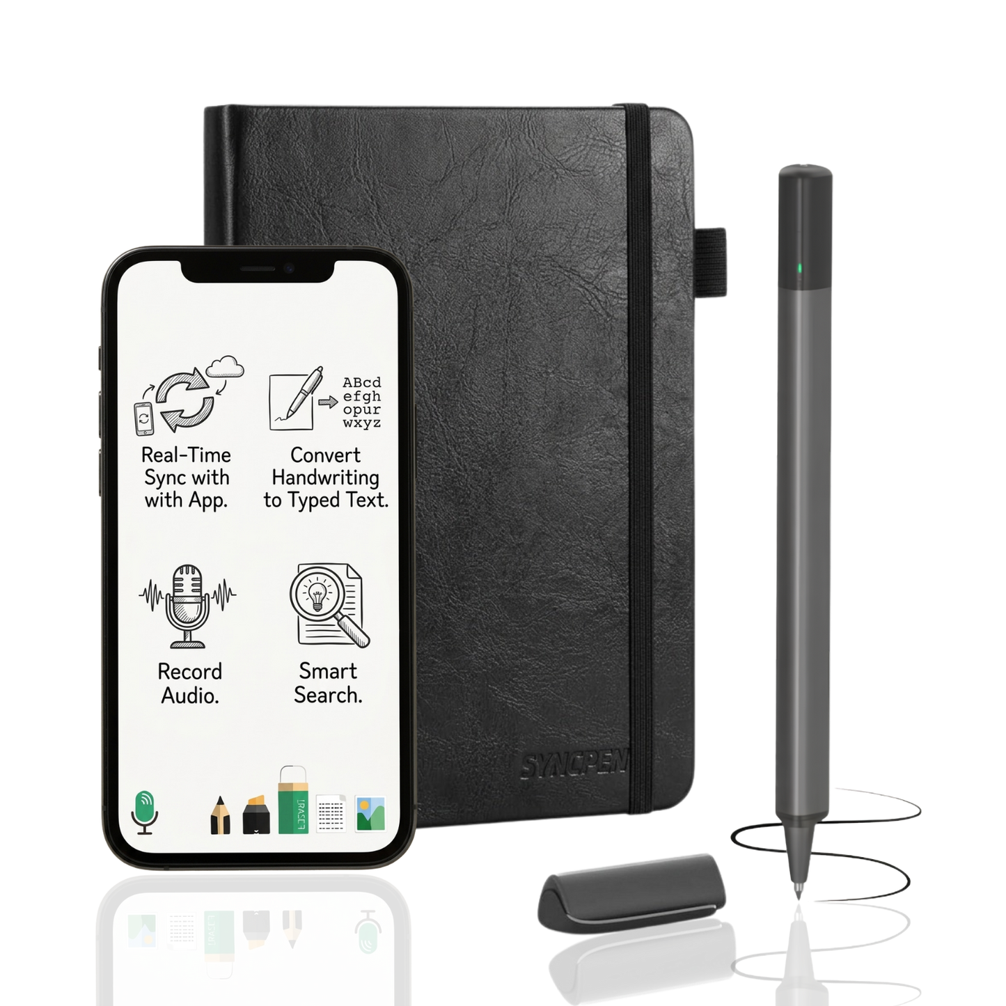 NEWYES SyncPen Set Smart Pen with Digital Notebook