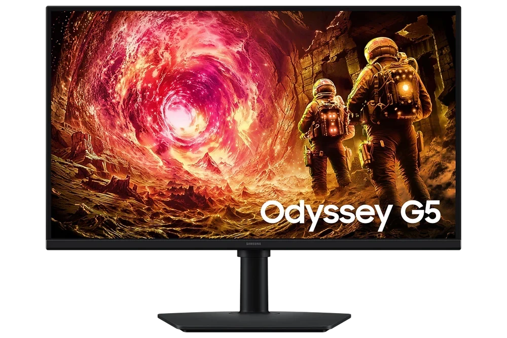 Samsung 27 Inch Odyssey G5 G50F QHD Gaming Monitor, LS27FG502EW