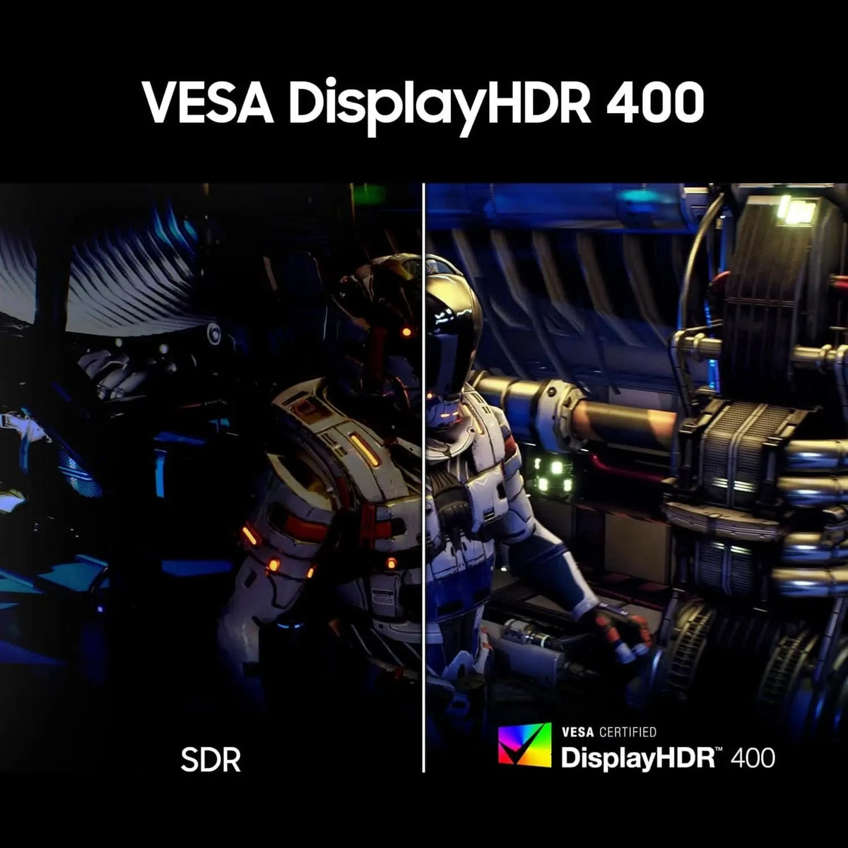 Samsung LS27FG600EW 27 Inch Full HD Gaming Monitor 180Hz 1ms IPS AMD FreeSync