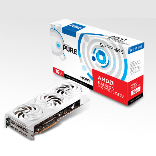 SAPPHIRE AMD RADEON RX7900 16GB GRE PURE OC GRAPHIC CARD