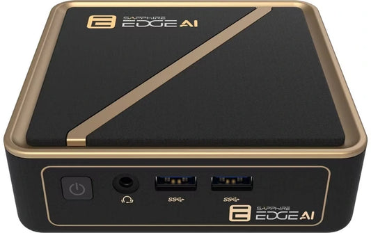 Sapphire EDGE AI 340 Barebone AMD Ryzen AI 5 340 With 2xSODIMM DDR5, 3xM.2 Slots