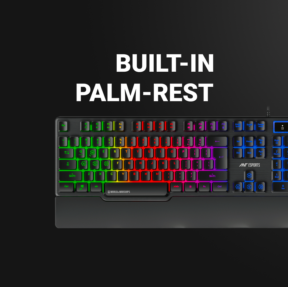 ANT ESPORTS KM500W GAMING KEYBOARD AND GAMING MOUSE COMBO (BIS.R-41179400)