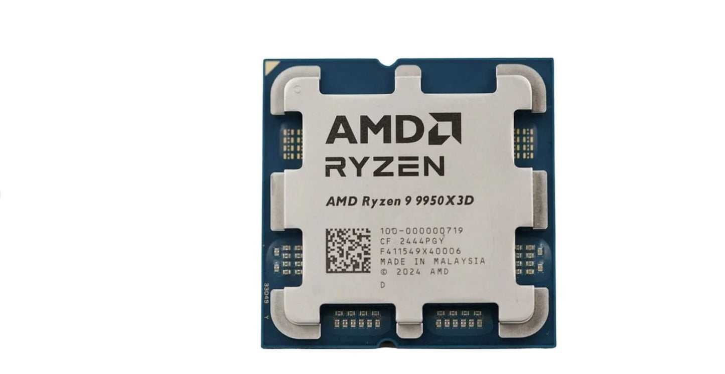 AMD Ryzen 9 9950X 3D OEM 16 Cores 32 Threads 5.7GHz 128MB Cache AM5 Socket Processor