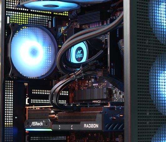 NovaStrike RX9070 XT Ryzen 5 9600X Gaming PC