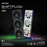 ANT ESPORTS SHIFTFLOW 120MM 3 IN 1 ARGB CASE FAN KIT WHITE