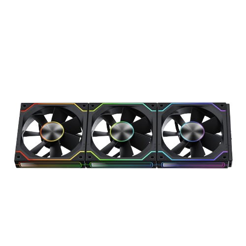 ANT ESPORTS SHIFTFLOW KIT 120MM 3-IN-1 CASE FAN KIT ARGB (BLACK)