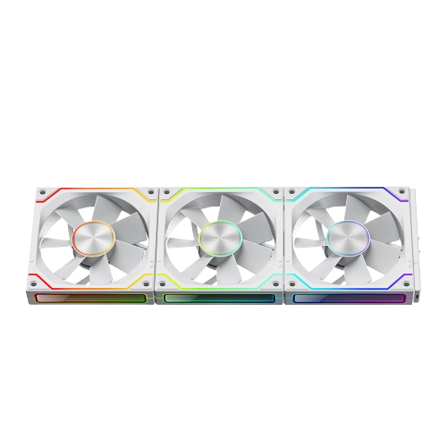 ANT ESPORTS SHIFTFLOW 120MM 3 IN 1 ARGB CASE FAN KIT WHITE