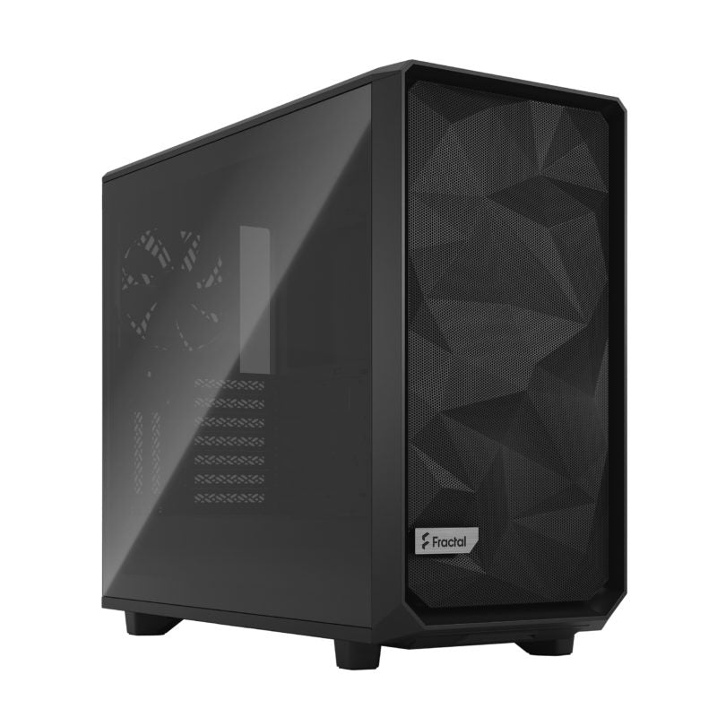 Fractal Design Meshify 2 Black TG Light Tint Mid Tower Gaming Cabinet