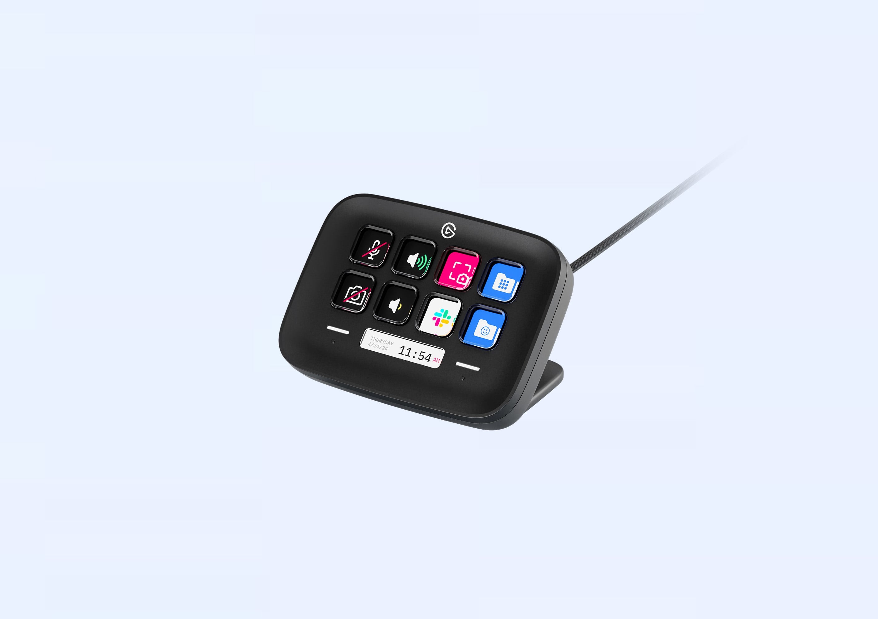 ELGATO STREAM DECK NEO USB PRODUCTIVITY CONTROLLER, 8 CUSTOMIZABLE KEY