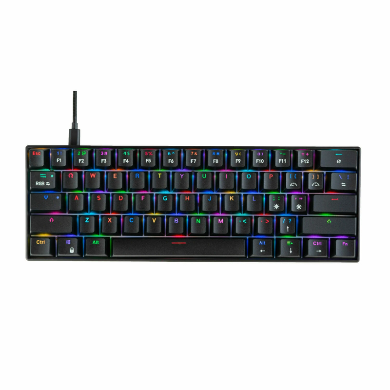 COSMIC BYTE CB-GK-21 THEMIS (BLACK) GAMING KEYBOARD