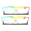 TEAMGROUP T-FORCE DELTA RGB 16GB (8GBX2) DDR4 3200MHZ DESKTOP RAM (WHITE) TF4D416G3200HC16FDC01