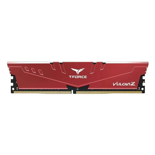 TEAMGROUP T-FORCE VULCAN Z 16GB (16GBX1) DDR4 3600MHZ DESKTOP RAM (RED)