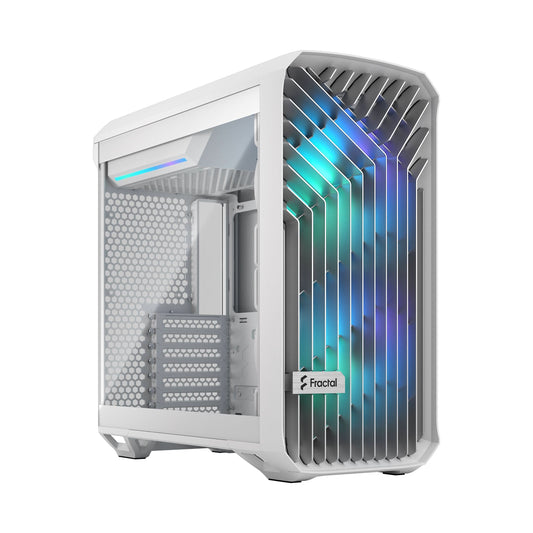 FRACTAL TORRENT COMPACT RGB WHITE TG CLEAR TINT CABINET FD-C-TOR1C-05
