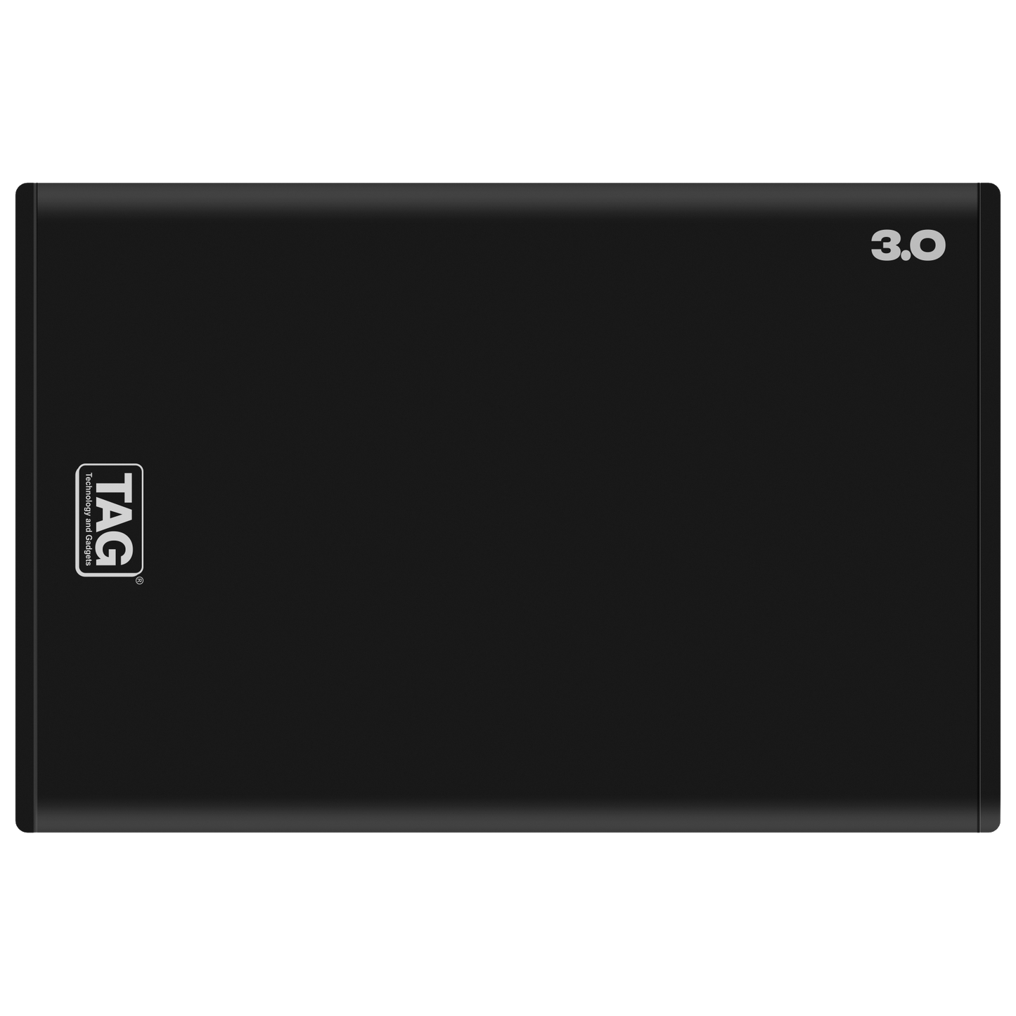 TAG 2.5 Inch SATA HDD SSD Casing, USB 3.0, Up to 5Gbps, Supports Up to 6TB, Black
