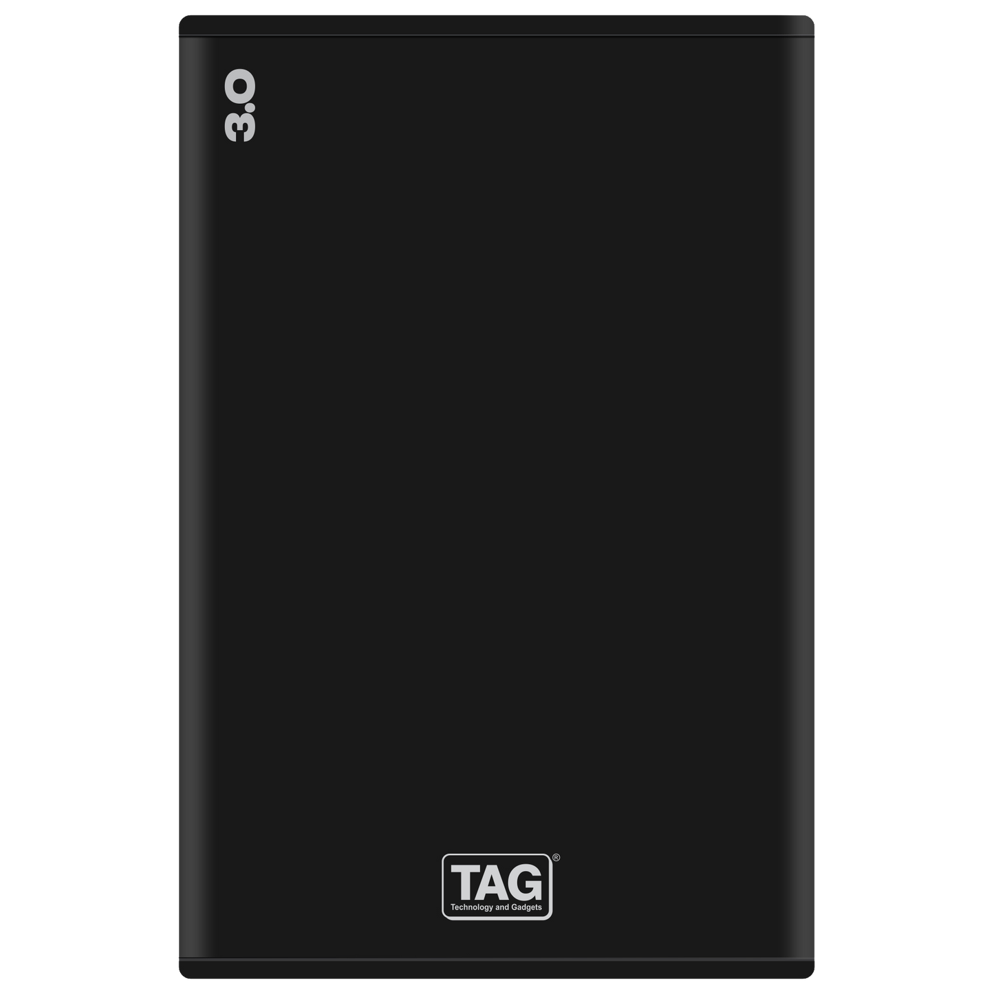 TAG 2.5 Inch SATA HDD SSD Casing, USB 3.0, Up to 5Gbps, Supports Up to 6TB, Black