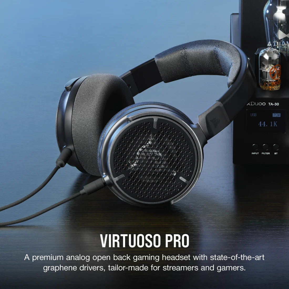 CORSAIR VIRTUOSO PRO HEADSET CARBON CA-9011370-AP