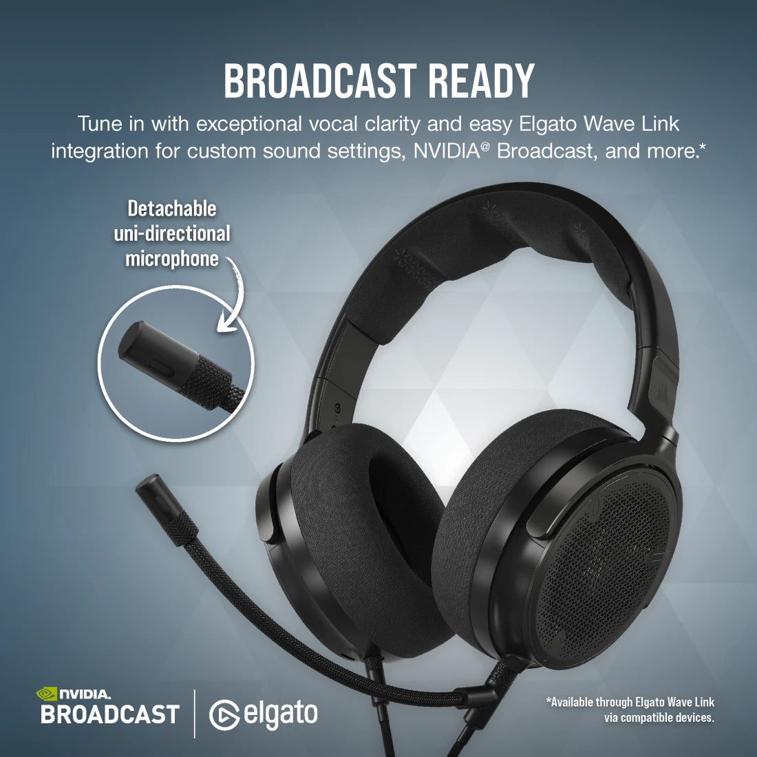 CORSAIR VIRTUOSO PRO HEADSET CARBON CA-9011370-AP