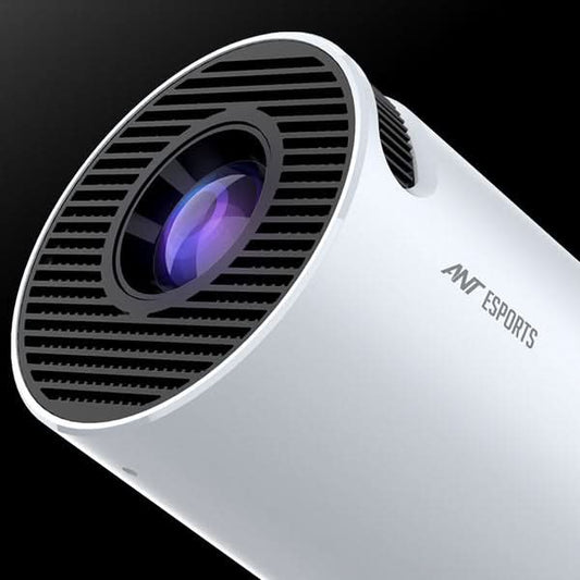 ANT Esports View 515 Plus HD Smart Projector, 4000 Lumens, Android 11, Auto Keystone, HDMI USB AUX, IR Remote