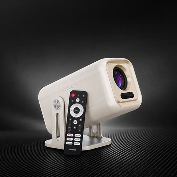 ANT Esports View 690 AF 1080P Smart Projector, 8000 Lumens, Android 13, Auto Focus, Auto Keystone, Bluetooth Voice Remote