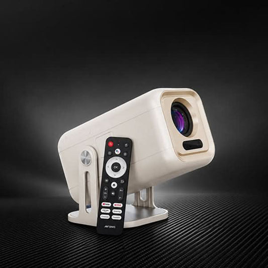 ANT Esports View 690 AF 1080P Smart Projector, 8000 Lumens, Android 13, Auto Focus, Auto Keystone, Bluetooth Voice Remote