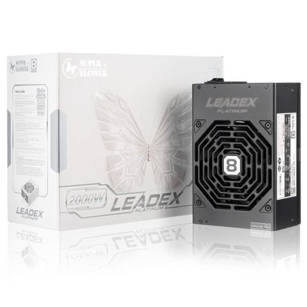 SUPER FLOWER LEADEX 2000W 80 PLUS PLATINUM POWER SUPPLY (SF-2000F14HP)