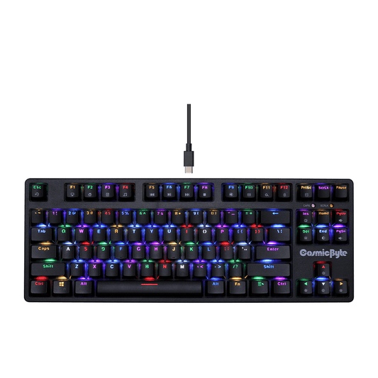 COSMIC BYTE CB-GK-38 TRINITY (BLACK) GAMING KEYBOARD