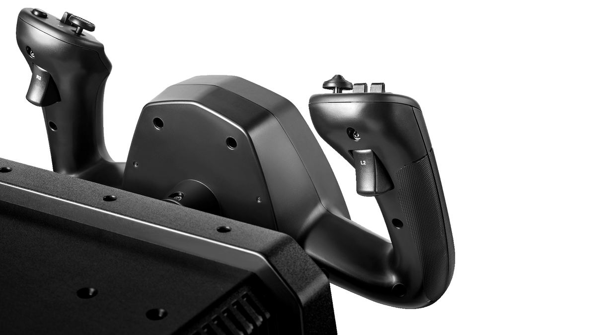 Thrustmaster TCA Sky Yoke, Flight Simulator Yoke and Throttle Controller for PC and PlayStation