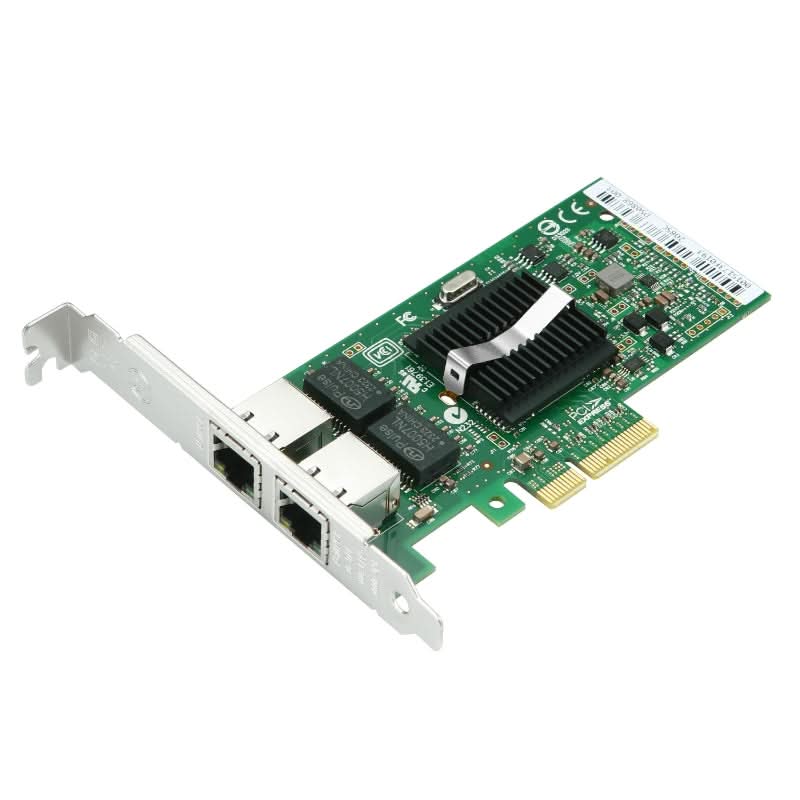S-Tech PCIe Gigabit Ethernet Network Card – Dual Port RJ45 – Intel 82571 / 9402PT