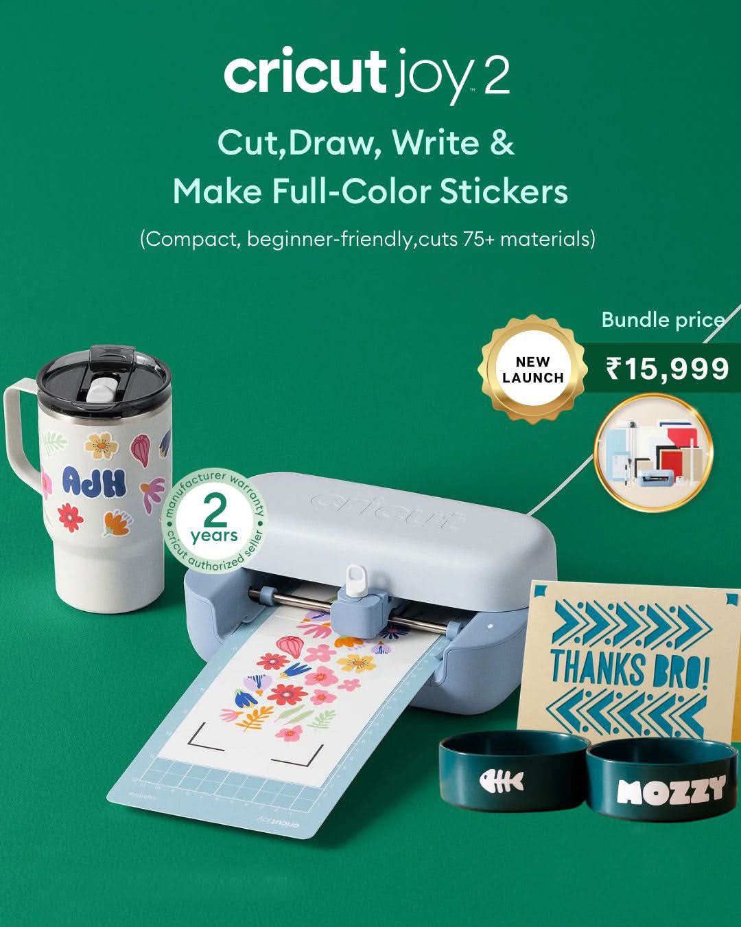 Cricut Joy 2 Essential Bundle