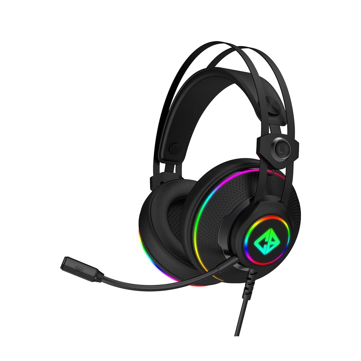Cosmic Byte Proteus X 7.1.4 Surround Wired Gaming Headset Black