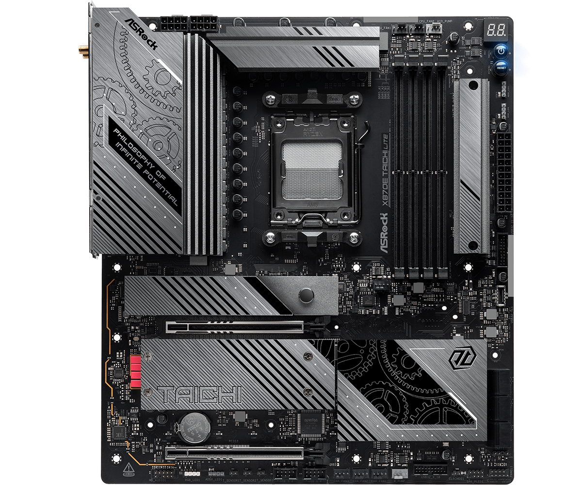 ASROCK X870E TAICHI LITE MOTHERBOARD